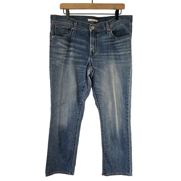 Levi's Boyfriend Mid Rise‎ Jeans Women's 31 Stretch Denim - Picture 1 of 6